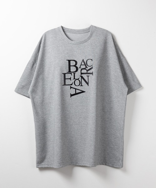 4color 】BACロゴレタリングビッグTシャツ ／ BAG logo