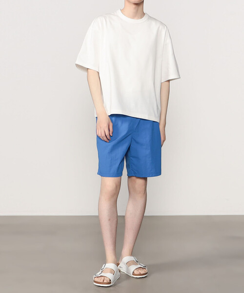 SCYE BASICS(サイベーシックス)の「SCYE BASICS | 〈別注〉イージーショーツ MEN(その他パンツ・メンズ・ブルー/ブラック/オリーブ/ブラウン・38/40)」の16枚目の写真