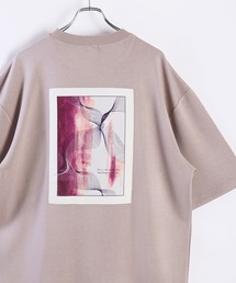 WESTSEA（ウエストシー）の「接触冷感 プリント貼り付け 半袖 Tシャツ クルーネック バラ柄、フラワー柄、幾何学アート（Tシャツ/カットソー・メンズ）」