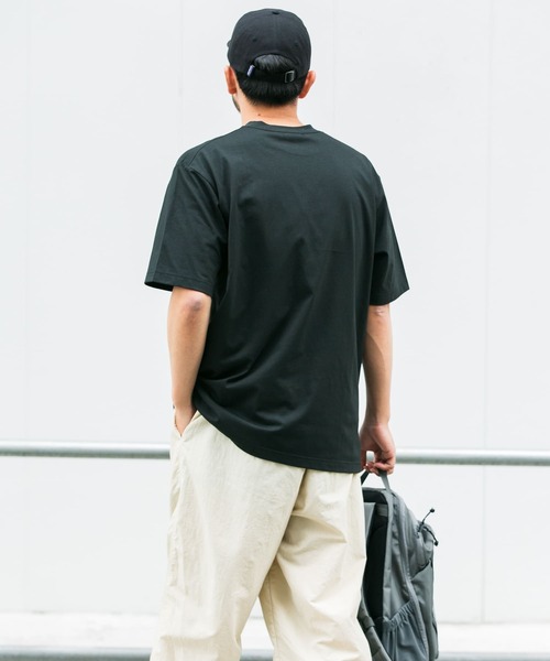 EKAL（エカル）の「『UR TECH ひやサラクール』SOLITUDE T-SHIRTS（Tシャツ/カットソー・メンズ・ブラック/オフホワイト・MEDIUM/LARGE）」の8枚目の写真