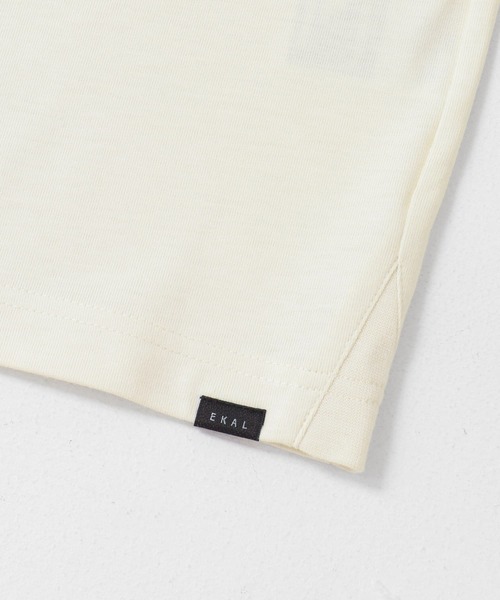 EKAL（エカル）の「『UR TECH ひやサラクール』SOLITUDE T-SHIRTS（Tシャツ/カットソー・メンズ・ブラック/オフホワイト・MEDIUM/LARGE）」の13枚目の写真