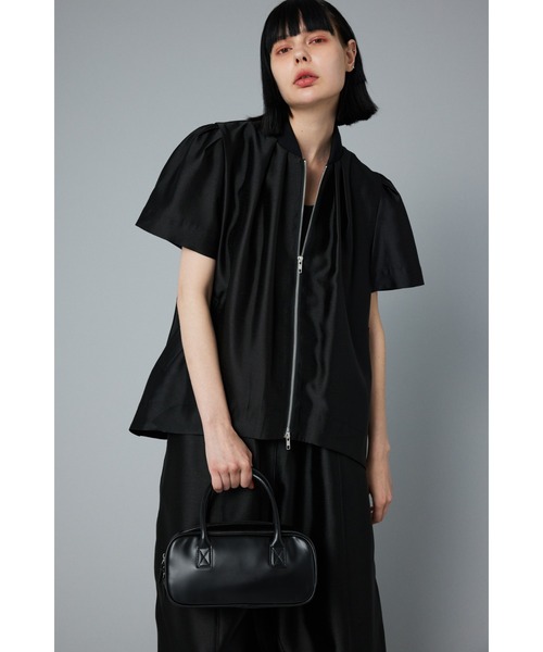 HeRIN.CYE(ヘリンドットサイ)の「Box bag ボックスバッグ(ショルダーバッグ・レディース・ホワイト/ブラック/グレー・FREE)」の5枚目の写真