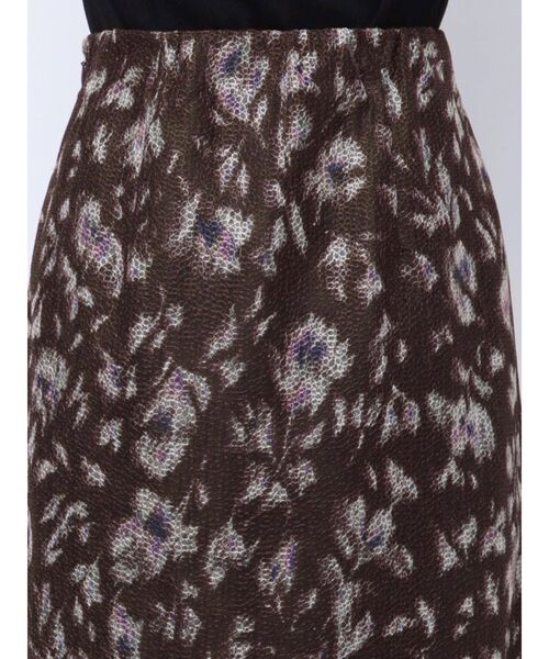 LAGUNAMOON(ラグナムーン)の「フラワーパターンチュールスカート(スカート・レディース・アイボリー/ブラウン・SMALL/MEDIUM)」の13枚目の写真