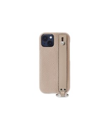 iPhone 14 Pro) ハンドル付き バックカバーケース シュリンクレザー