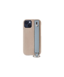 iPhone 16 Pro)ハンドル付き バックカバーケース シュリンクレザー