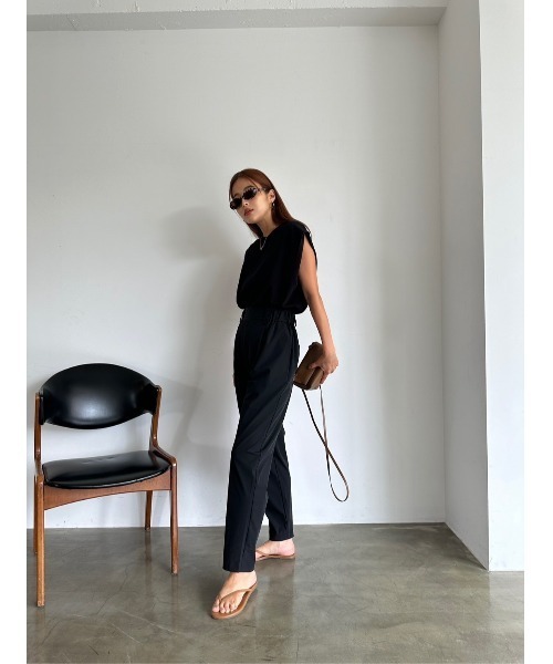 TRUNC88 Center Line Curve Pants ネイビー TRUNC 88（トランクエイティーエイト）の「Center Line Curve