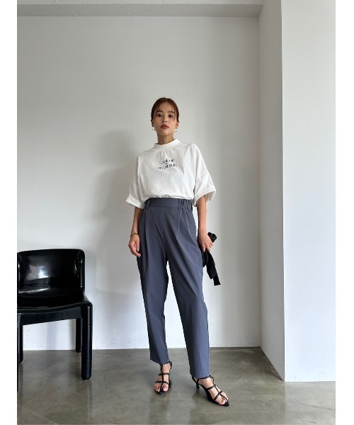 TRUNC（トランクエイティーエイト）の「Ice Touch Stretch Pants（スラックス・レディース・ネイビー/ベージュ/ブラック・FREE）」の22枚目の写真