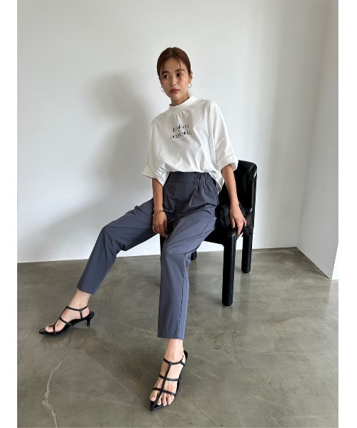 TRUNC（トランクエイティーエイト）の「Ice Touch Stretch Pants（スラックス・レディース・ネイビー/ベージュ/ブラック・FREE）」の18枚目の写真