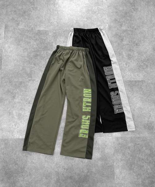 LVEU.(ラブユ.)の「【LVEU.】フォントロゴカジュアルスウェットパンツ / ボトムス パンツ スウェット ロゴ 配色 バイカラー カレッジ カジュアル ブラック カーキ ZOZOTOWN限定(スウェットパンツ・レディース・ブラック/カーキ・FREE)」の22枚目の写真