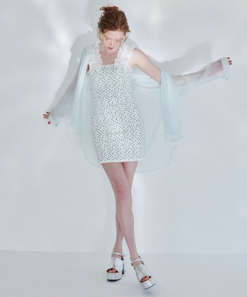 REDYAZEL（レディアゼル）の「フラワープリントミニカットワンピース