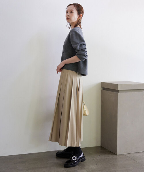 SLOBE IENA（スローブイエナ）の「SLOBE ビジューローファー（ローファー・レディース・ブラック・22.5cm/23cm/23.5cm/24cm/24.5cm）」の9枚目の写真