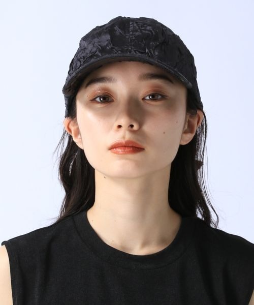 JEANASIS（ジーナシス）の「サテンリボンCAP/129992（キャップ・レディース・ホワイト/ブラック・FREE）」の8枚目の写真