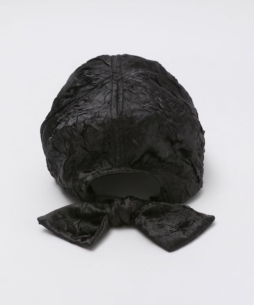 JEANASIS（ジーナシス）の「サテンリボンCAP/129992（キャップ・レディース・ホワイト/ブラック・FREE）」の13枚目の写真