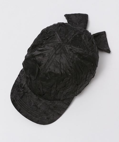 JEANASIS（ジーナシス）の「サテンリボンCAP/129992（キャップ・レディース・ホワイト/ブラック・FREE）」の14枚目の写真