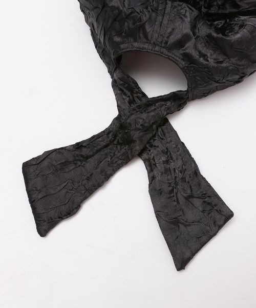 JEANASIS（ジーナシス）の「サテンリボンCAP/129992（キャップ・レディース・ホワイト/ブラック・FREE）」の17枚目の写真