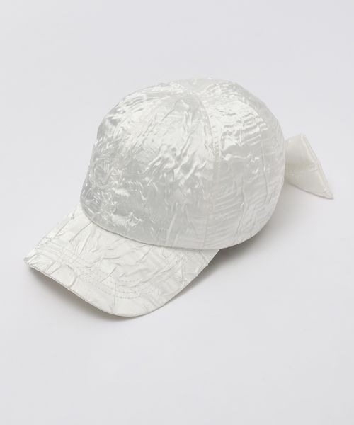 JEANASIS（ジーナシス）の「サテンリボンCAP/129992（キャップ