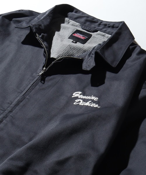 Dickies（ディッキーズ）の「【GENUINE DICKIES/ジェニュインディッキーズ】T/Cツイル ワークジャケット（ブルゾン・メンズ・チャコールグレー/ベージュ/ブラック・XL/M/L）」の13枚目の写真