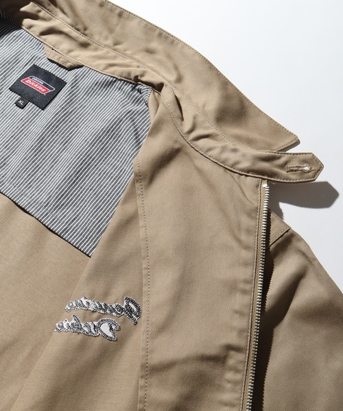 Dickies ディッキーズ ドリズラージャケット 刺繍 セール】【GENUINE DICKIES/ジェニュインディッキーズ】ツイル