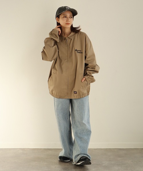 Dickies ディッキーズ ドリズラージャケット 刺繍 セール】【GENUINE DICKIES/ジェニュインディッキーズ】ツイル