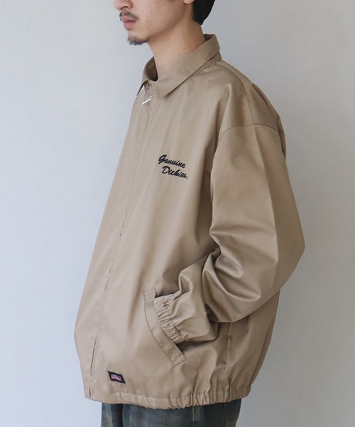 Dickies(ディッキーズ)の「【GENUINE DICKIES/ジェニュインディッキーズ】T/Cツイル ワークジャケット(ブルゾン・メンズ・チャコールグレー/ベージュ/ブラック・XL/M/L)」の21枚目の写真