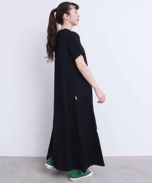 I am I in fact...（アイアムアイインファクト）の「スワイマイ天竺 ゴアードワンピース（ワンピース・レディース・ブラック・FREE）」の7枚目の写真