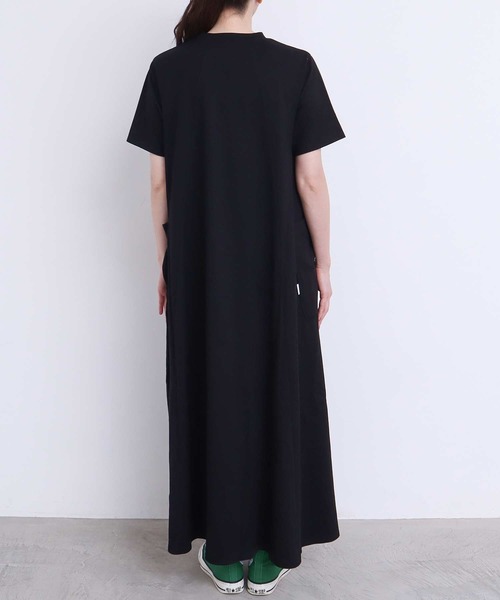 I am I in fact...（アイアムアイインファクト）の「スワイマイ天竺 ゴアードワンピース（ワンピース・レディース・ブラック・FREE）」の13枚目の写真