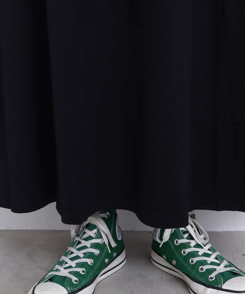 I am I in fact...（アイアムアイインファクト）の「スワイマイ天竺 ゴアードワンピース（ワンピース・レディース・ブラック・FREE）」の18枚目の写真