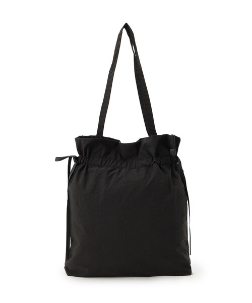 grove(グローブ)の「◆サイドリボンギャザーナイロントート(トートバッグ・レディース・シルバー系その他5/ブラック系3/ブラック/チャコールグレー・00)」の15枚目の写真