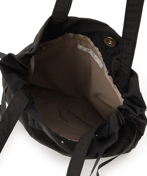 grove(グローブ)の「◆サイドリボンギャザーナイロントート(トートバッグ・レディース・シルバー系その他5/ブラック系3/ブラック/チャコールグレー・00)」の22枚目の写真