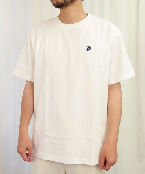 COBMASTER（コブマスター）の「【COBMASTER/コブマスター】１P BEAR EMB Tシャツ/ワンポイント/コブベアー（Tシャツ/カットソー・メンズ・ホワイト/オートミール/ブラック・S/M/L/XL）」の5枚目の写真