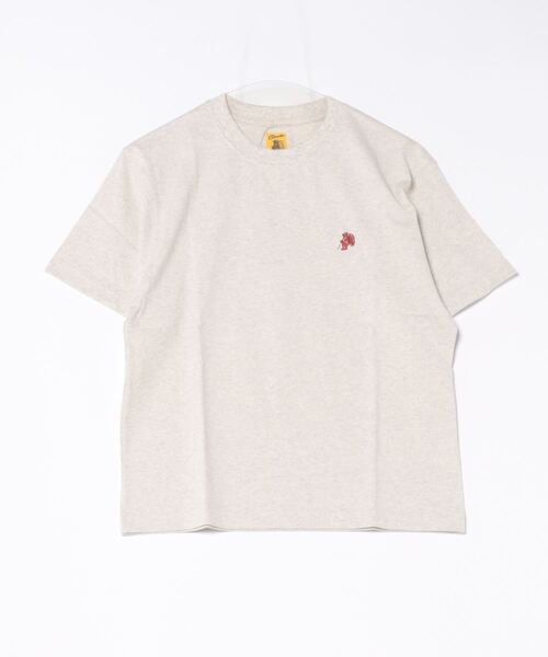 COBMASTER（コブマスター）の「【COBMASTER/コブマスター】１P BEAR EMB Tシャツ/ワンポイント/コブベアー（Tシャツ/カットソー・メンズ・ホワイト/オートミール/ブラック・S/M/L/XL）」の14枚目の写真