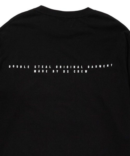 DOUBLE STEAL(ダブルスティール)の「ダイヤ刺繍 長袖Tシャツ(Tシャツ/カットソー・メンズ・ブラック/バーガンディー・MEDIUM/LARGE/X-LARGE)」の6枚目の写真