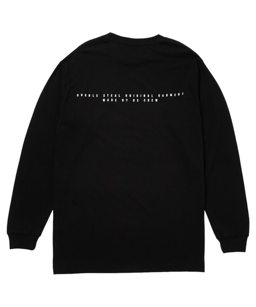 DOUBLE STEAL(ダブルスティール)の「ダイヤ刺繍 長袖Tシャツ(Tシャツ/カットソー・メンズ・ブラック/バーガンディー・MEDIUM/LARGE/X-LARGE)」の8枚目の写真