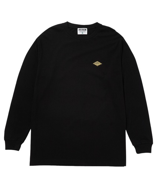 DOUBLE STEAL(ダブルスティール)の「ダイヤ刺繍 長袖Tシャツ(Tシャツ/カットソー・メンズ・ブラック/バーガンディー・MEDIUM/LARGE/X-LARGE)」の10枚目の写真