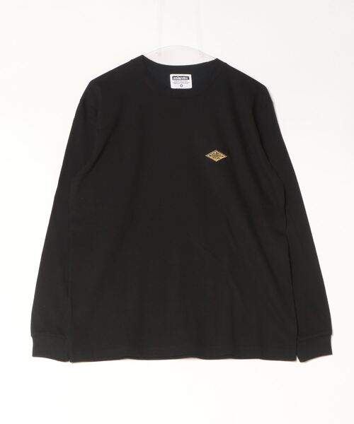 DOUBLE STEAL(ダブルスティール)の「ダイヤ刺繍 長袖Tシャツ(Tシャツ/カットソー・メンズ・ブラック/バーガンディー・MEDIUM/LARGE/X-LARGE)」の12枚目の写真