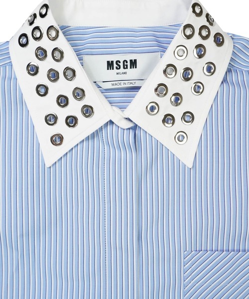 MSGM エムエスジイエム 柄シャツ 長袖シャツ MADE IN ITALY MSGM 