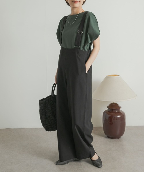 セール】『UR TECH DRYLUXE』サスペンダーパンツ（サロペット