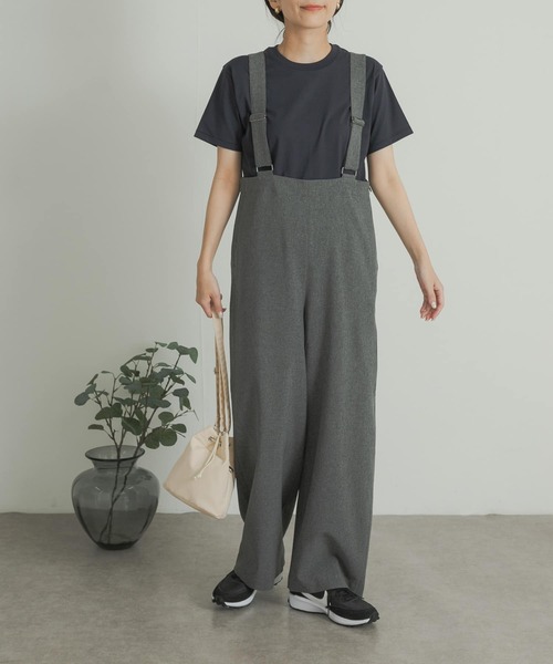 セール】『UR TECH DRYLUXE』サスペンダーパンツ（サロペット