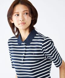 TOMMY HILFIGER | レギュラーカラーピケショートスリーブポロ(ポロシャツ)