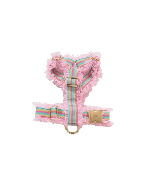 fafa（フェフェ）の「ISLA LOUISE | フリルハーネス（リード/ハーネス/首輪・レディース・A/B・MEDIUM）」の4枚目の写真