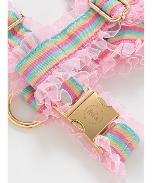 fafa（フェフェ）の「ISLA LOUISE | フリルハーネス（リード/ハーネス/首輪・レディース・A/B・MEDIUM）」の5枚目の写真