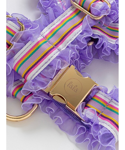 fafa（フェフェ）の「ISLA LOUISE | フリルハーネス（リード/ハーネス/首輪・レディース・A/B・MEDIUM）」の9枚目の写真