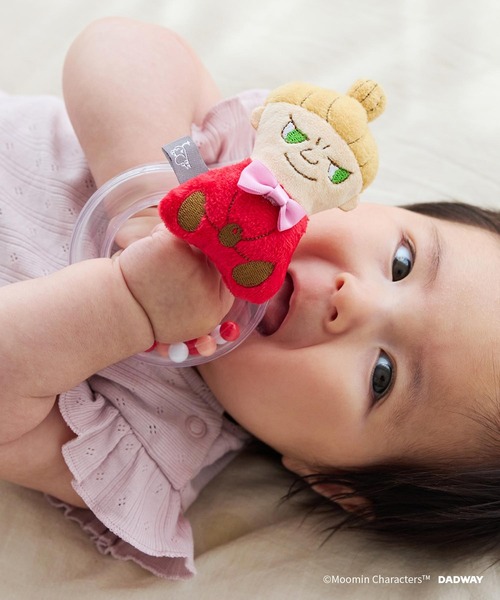 MOOMIN BABY(ムーミンベビー)の「MOOMIN BABY リングラトル(おもちゃ・キッズ・ホワイト/レッド・ONE SIZE)」の2枚目の写真