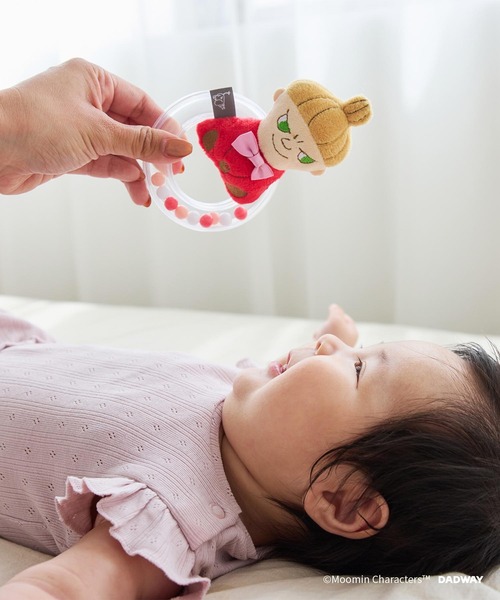 MOOMIN BABY(ムーミンベビー)の「MOOMIN BABY リングラトル(おもちゃ・キッズ・ホワイト/レッド・ONE SIZE)」の4枚目の写真