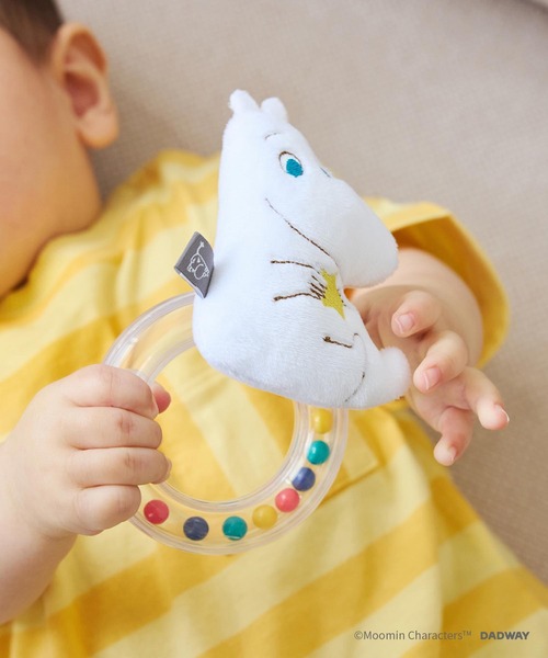 MOOMIN BABY(ムーミンベビー)の「MOOMIN BABY リングラトル(おもちゃ・キッズ・ホワイト/レッド・ONE SIZE)」の6枚目の写真