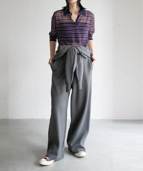 CONFECT UPCYCLELINO ツイルオールインワン ジャンプスーツ 3 CONFECT