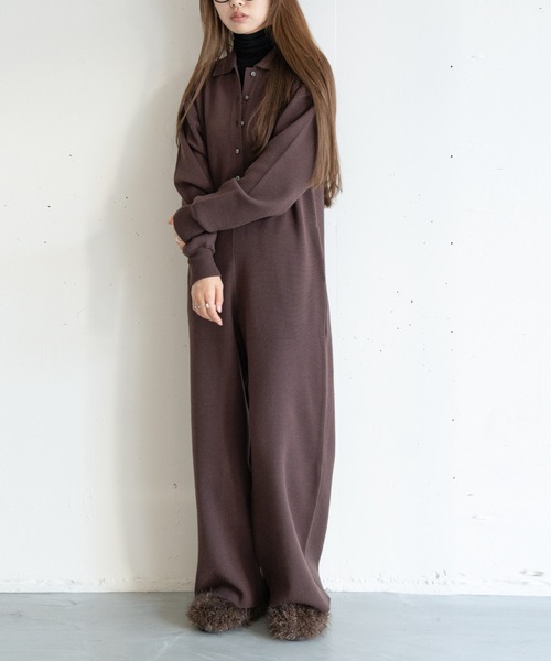 confect 【UpcycleLino】 ツイルオールインワン ジャンプスーツ confect 【UpcycleLino】 ツイルオールインワン ジャンプスーツ