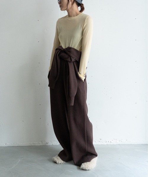 パールジャンプスーツ オールインワン Whim Gazette（ウィムガゼット）の「ソアパールコンパクトジャンプ