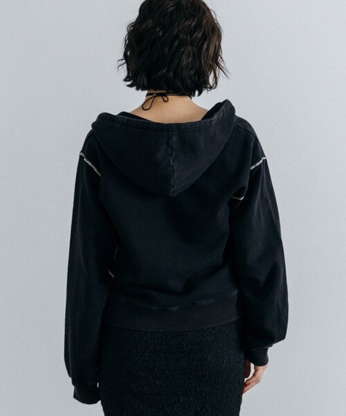 Lui's(ルイス)の「【cierio /シエリオ 】 スウェットZIPパーカー(Tシャツ/カットソー・レディース・ネイビー/ブラック・FREE)」の22枚目の写真