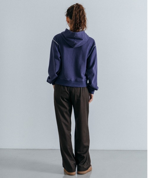 Lui's(ルイス)の「【cierio /シエリオ 】 スウェットZIPパーカー(Tシャツ/カットソー・レディース・ネイビー/ブラック・FREE)」の7枚目の写真